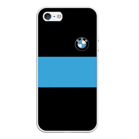 Чехол для iPhone 5/5S матовый с принтом BMW 2018 Blue Line , Силикон | Область печати: задняя сторона чехла, без боковых панелей | bmw | автомобильные | бмв | машины