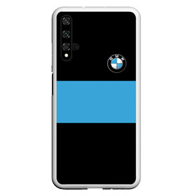 Чехол для Honor 20 с принтом BMW 2018 Blue Line , Силикон | Область печати: задняя сторона чехла, без боковых панелей | bmw | автомобильные | бмв | машины