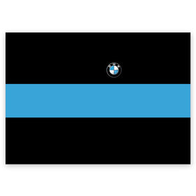 Поздравительная открытка с принтом BMW 2018 Blue Line , 100% бумага | плотность бумаги 280 г/м2, матовая, на обратной стороне линовка и место для марки
 | bmw | автомобильные | бмв | машины