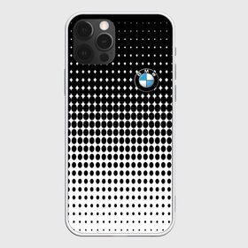 Чехол для iPhone 12 Pro Max с принтом BMW 2018 Black and White IV , Силикон |  | Тематика изображения на принте: bmw | автомобильные | бмв | машины