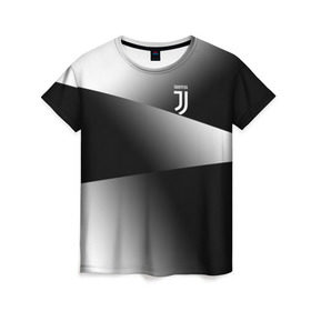 Женская футболка 3D с принтом Juventus 2018 Original #9 , 100% полиэфир ( синтетическое хлопкоподобное полотно) | прямой крой, круглый вырез горловины, длина до линии бедер | fc | juventus | спорт | спортивные | футбол | футбольный клуб | ювентус
