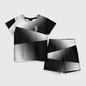 Детский костюм с шортами 3D с принтом Juventus 2018 Original 9 ,  |  | fc | juventus | спорт | спортивные | футбол | футбольный клуб | ювентус