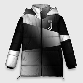 Женская зимняя куртка 3D с принтом Juventus 2018 Original #9 , верх — 100% полиэстер; подкладка — 100% полиэстер; утеплитель — 100% полиэстер | длина ниже бедра, силуэт Оверсайз. Есть воротник-стойка, отстегивающийся капюшон и ветрозащитная планка. 

Боковые карманы с листочкой на кнопках и внутренний карман на молнии | fc | juventus | спорт | спортивные | футбол | футбольный клуб | ювентус