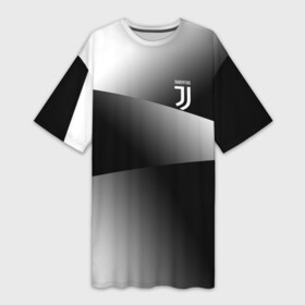Платье-футболка 3D с принтом Juventus 2018 Original 9 ,  |  | fc | juventus | спорт | спортивные | футбол | футбольный клуб | ювентус