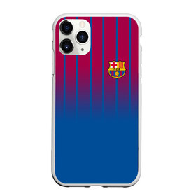 Чехол для iPhone 11 Pro матовый с принтом FC Barcelona 2018 , Силикон |  | fc | fc barcelona | fcb | барселона | спорт | спортивные | футбол | футбольный клуб
