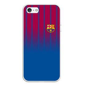 Чехол для iPhone 5/5S матовый с принтом FC Barcelona 2018 , Силикон | Область печати: задняя сторона чехла, без боковых панелей | fc | fc barcelona | fcb | барселона | спорт | спортивные | футбол | футбольный клуб