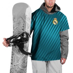 Накидка на куртку 3D с принтом Real Madrid 2018 Sportwear , 100% полиэстер |  | Тематика изображения на принте: 