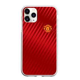 Чехол для iPhone 11 Pro матовый с принтом Manchester United Sportwear , Силикон |  | emirates | fc | manchester united | геометрия | манчестер юнайтед | спорт | футбол | футбольный клуб | эмблема