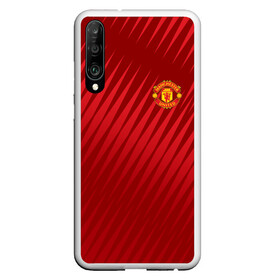 Чехол для Honor P30 с принтом Manchester United Sportwear , Силикон | Область печати: задняя сторона чехла, без боковых панелей | Тематика изображения на принте: emirates | fc | manchester united | геометрия | манчестер юнайтед | спорт | футбол | футбольный клуб | эмблема