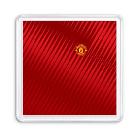 Магнит 55*55 с принтом Manchester United Sportwear , Пластик | Размер: 65*65 мм; Размер печати: 55*55 мм | emirates | fc | manchester united | геометрия | манчестер юнайтед | спорт | футбол | футбольный клуб | эмблема