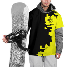 Накидка на куртку 3D с принтом Borussia 2018 Geometry Sport , 100% полиэстер |  | боруссия | дортмунд