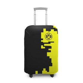 Чехол для чемодана 3D с принтом Borussia 2018 Geometry Sport , 86% полиэфир, 14% спандекс | двустороннее нанесение принта, прорези для ручек и колес | боруссия | дортмунд