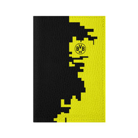 Обложка для паспорта матовая кожа с принтом Borussia 2018 Geometry Sport , натуральная матовая кожа | размер 19,3 х 13,7 см; прозрачные пластиковые крепления | Тематика изображения на принте: боруссия | дортмунд