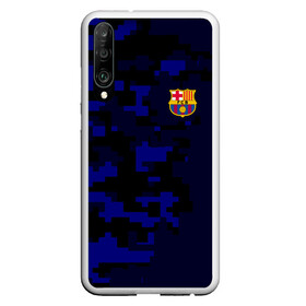 Чехол для Honor P30 с принтом FC Barca 2018 Military Sport , Силикон | Область печати: задняя сторона чехла, без боковых панелей | fc | fc barcelona | fcb |   | барселона | спорт | спортивные | фк | футбол