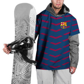 Накидка на куртку 3D с принтом FC Barca 2018 Creative uniform , 100% полиэстер |  | Тематика изображения на принте: barcelona | fc | барселона | спорт | спортивные | фк | футбол