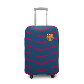 Чехол для чемодана 3D с принтом FC Barca 2018 Creative uniform , 86% полиэфир, 14% спандекс | двустороннее нанесение принта, прорези для ручек и колес | barcelona | fc | барселона | спорт | спортивные | фк | футбол