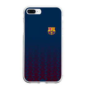 Чехол для iPhone 7Plus/8 Plus матовый с принтом FC Barca 2018 Creative uniform , Силикон | Область печати: задняя сторона чехла, без боковых панелей | fc | fc barcelona | fcb | барселона | спорт | спортивные | фк | футбол