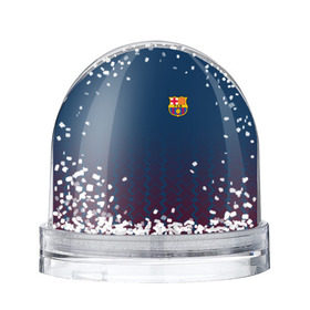 Снежный шар с принтом FC Barca 2018 Creative uniform , Пластик | Изображение внутри шара печатается на глянцевой фотобумаге с двух сторон | fc | fc barcelona | fcb | барселона | спорт | спортивные | фк | футбол