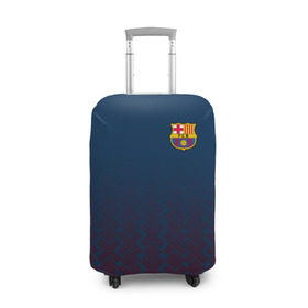 Чехол для чемодана 3D с принтом FC Barca 2018 Creative uniform , 86% полиэфир, 14% спандекс | двустороннее нанесение принта, прорези для ручек и колес | fc | fc barcelona | fcb | барселона | спорт | спортивные | фк | футбол
