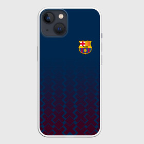 Чехол для iPhone 13 с принтом FC Barca 2018 Creative uniform ,  |  | fc | fc barcelona | fcb | барселона | спорт | спортивные | фк | футбол