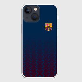 Чехол для iPhone 13 mini с принтом FC Barca 2018 Creative uniform ,  |  | fc | fc barcelona | fcb | барселона | спорт | спортивные | фк | футбол