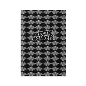 Обложка для паспорта матовая кожа с принтом Arctic Monkeys , натуральная матовая кожа | размер 19,3 х 13,7 см; прозрачные пластиковые крепления | 
