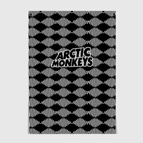 Постер с принтом Arctic Monkeys , 100% бумага
 | бумага, плотность 150 мг. Матовая, но за счет высокого коэффициента гладкости имеет небольшой блеск и дает на свету блики, но в отличии от глянцевой бумаги не покрыта лаком | 