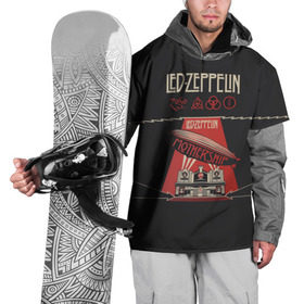 Накидка на куртку 3D с принтом Led Zeppelin , 100% полиэстер |  | led | led zeppelin | блюз | группа | джимми пейдж | джон генри бонэм | джон пол джонс | лед зепелен | лед зеппелин | метал | роберт плант | рок | тяжелый | фолк | хард | хардрок | хеви | хевиметал