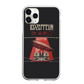 Чехол для iPhone 11 Pro матовый с принтом Led Zeppelin , Силикон |  | led | led zeppelin | блюз | группа | джимми пейдж | джон генри бонэм | джон пол джонс | лед зепелен | лед зеппелин | метал | роберт плант | рок | тяжелый | фолк | хард | хардрок | хеви | хевиметал