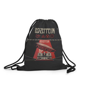 Рюкзак-мешок 3D с принтом Led Zeppelin , 100% полиэстер | плотность ткани — 200 г/м2, размер — 35 х 45 см; лямки — толстые шнурки, застежка на шнуровке, без карманов и подкладки | led | led zeppelin | блюз | группа | джимми пейдж | джон генри бонэм | джон пол джонс | лед зепелен | лед зеппелин | метал | роберт плант | рок | тяжелый | фолк | хард | хардрок | хеви | хевиметал