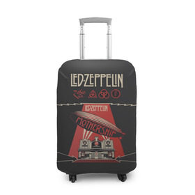 Чехол для чемодана 3D с принтом Led Zeppelin , 86% полиэфир, 14% спандекс | двустороннее нанесение принта, прорези для ручек и колес | led | led zeppelin | блюз | группа | джимми пейдж | джон генри бонэм | джон пол джонс | лед зепелен | лед зеппелин | метал | роберт плант | рок | тяжелый | фолк | хард | хардрок | хеви | хевиметал