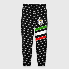 Мужские брюки 3D с принтом Juventus 2018 Италия , 100% полиэстер | манжеты по низу, эластичный пояс регулируется шнурком, по бокам два кармана без застежек, внутренняя часть кармана из мелкой сетки | fc | juventus | спорт | спортивные | фк | футбол | ювентус