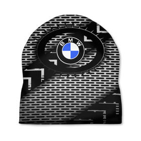Шапка 3D с принтом BMW Carboniferous 2018 , 100% полиэстер | универсальный размер, печать по всей поверхности изделия | abstraction | carboniferous | карбон | текстуры