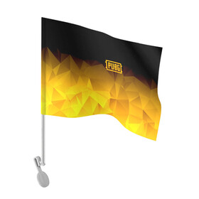 Флаг для автомобиля с принтом PUBG ABSTRACT | АБСТРАКЦИЯ , 100% полиэстер | Размер: 30*21 см | battle royal | playerunknowns battlegrounds | pubg | пабг | пубг