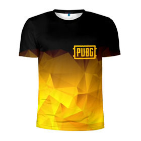 Мужская футболка 3D спортивная с принтом PUBG Abstract , 100% полиэстер с улучшенными характеристиками | приталенный силуэт, круглая горловина, широкие плечи, сужается к линии бедра | battle royal | playerunknowns battlegrounds | pubg | пабг | пубг