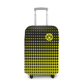 Чехол для чемодана 3D с принтом FC Borussia 2018 Original #2 , 86% полиэфир, 14% спандекс | двустороннее нанесение принта, прорези для ручек и колес | borussia dortmund | fc | боруссия | спорт | спортивные | фк | футбол