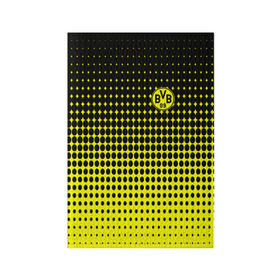 Обложка для паспорта матовая кожа с принтом FC Borussia 2018 Original #2 , натуральная матовая кожа | размер 19,3 х 13,7 см; прозрачные пластиковые крепления | borussia dortmund | fc | боруссия | спорт | спортивные | фк | футбол