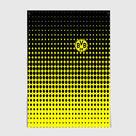 Постер с принтом FC Borussia 2018 Original #2 , 100% бумага
 | бумага, плотность 150 мг. Матовая, но за счет высокого коэффициента гладкости имеет небольшой блеск и дает на свету блики, но в отличии от глянцевой бумаги не покрыта лаком | borussia dortmund | fc | боруссия | спорт | спортивные | фк | футбол