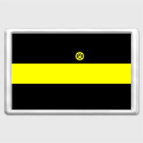 Магнит 45*70 с принтом Borussia 2018 Black and Yellow , Пластик | Размер: 78*52 мм; Размер печати: 70*45 | боруссия | дортмунд