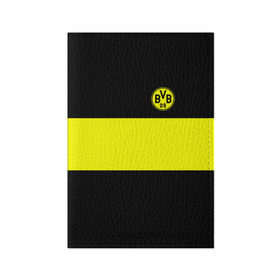Обложка для паспорта матовая кожа с принтом Borussia 2018 Black and Yellow , натуральная матовая кожа | размер 19,3 х 13,7 см; прозрачные пластиковые крепления | боруссия | дортмунд