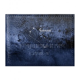 Обложка для студенческого билета с принтом Близнецы (Gemini) , натуральная кожа | Размер: 11*8 см; Печать на всей внешней стороне | gemini | близнецы | звезды | знаки зодиака | космос | созвездие