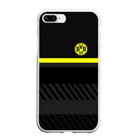 Чехол для iPhone 7Plus/8 Plus матовый с принтом FC Borussia 2018 Original #3 , Силикон | Область печати: задняя сторона чехла, без боковых панелей | Тематика изображения на принте: боруссия | дортмунд