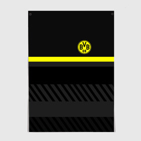 Постер с принтом FC Borussia 2018 Original #3 , 100% бумага
 | бумага, плотность 150 мг. Матовая, но за счет высокого коэффициента гладкости имеет небольшой блеск и дает на свету блики, но в отличии от глянцевой бумаги не покрыта лаком | боруссия | дортмунд