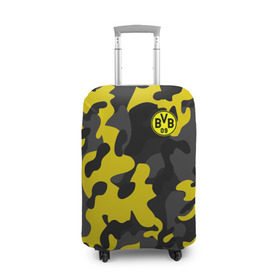 Чехол для чемодана 3D с принтом Borussia 2018 Military Sport , 86% полиэфир, 14% спандекс | двустороннее нанесение принта, прорези для ручек и колес | боруссия | дортмунд