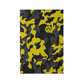 Обложка для паспорта матовая кожа с принтом Borussia 2018 Military Sport , натуральная матовая кожа | размер 19,3 х 13,7 см; прозрачные пластиковые крепления | боруссия | дортмунд