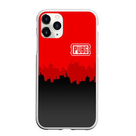 Чехол для iPhone 11 Pro матовый с принтом PUBG BLOOD , Силикон |  | playerunknowns battlegrounds | pubg