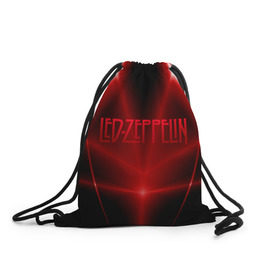 Рюкзак-мешок 3D с принтом Led Zeppelin , 100% полиэстер | плотность ткани — 200 г/м2, размер — 35 х 45 см; лямки — толстые шнурки, застежка на шнуровке, без карманов и подкладки | 