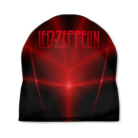 Шапка 3D с принтом Led Zeppelin , 100% полиэстер | универсальный размер, печать по всей поверхности изделия | 