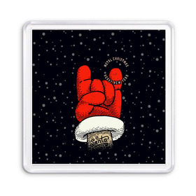 Магнит 55*55 с принтом Metal Christmas Heavy New Year , Пластик | Размер: 65*65 мм; Размер печати: 55*55 мм | christmas | gesture | hand | heavy new year | holiday | metal christmas | music | new year | rock | santa claus | snow | winter | жест | зима | металл рождество | музыка | новый год | праздник | рождество | рок | рука | санта клаус | снег | тяжелый новый 