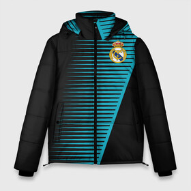 Мужская зимняя куртка 3D с принтом Real Madrid Creative uniform , верх — 100% полиэстер; подкладка — 100% полиэстер; утеплитель — 100% полиэстер | длина ниже бедра, свободный силуэт Оверсайз. Есть воротник-стойка, отстегивающийся капюшон и ветрозащитная планка. 

Боковые карманы с листочкой на кнопках и внутренний карман на молнии. | fc | real madrid | реал мадрид | спорт | спортивные | фк | футбол | футбольный клуб